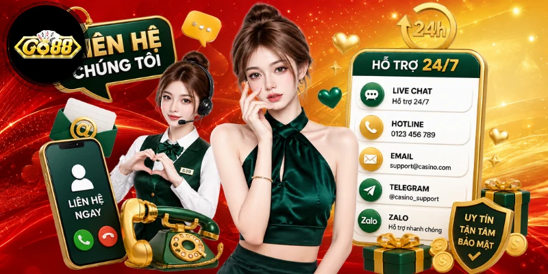 Tổng hợp 4 cách liên hệ Go88 phổ biến nhất 2026